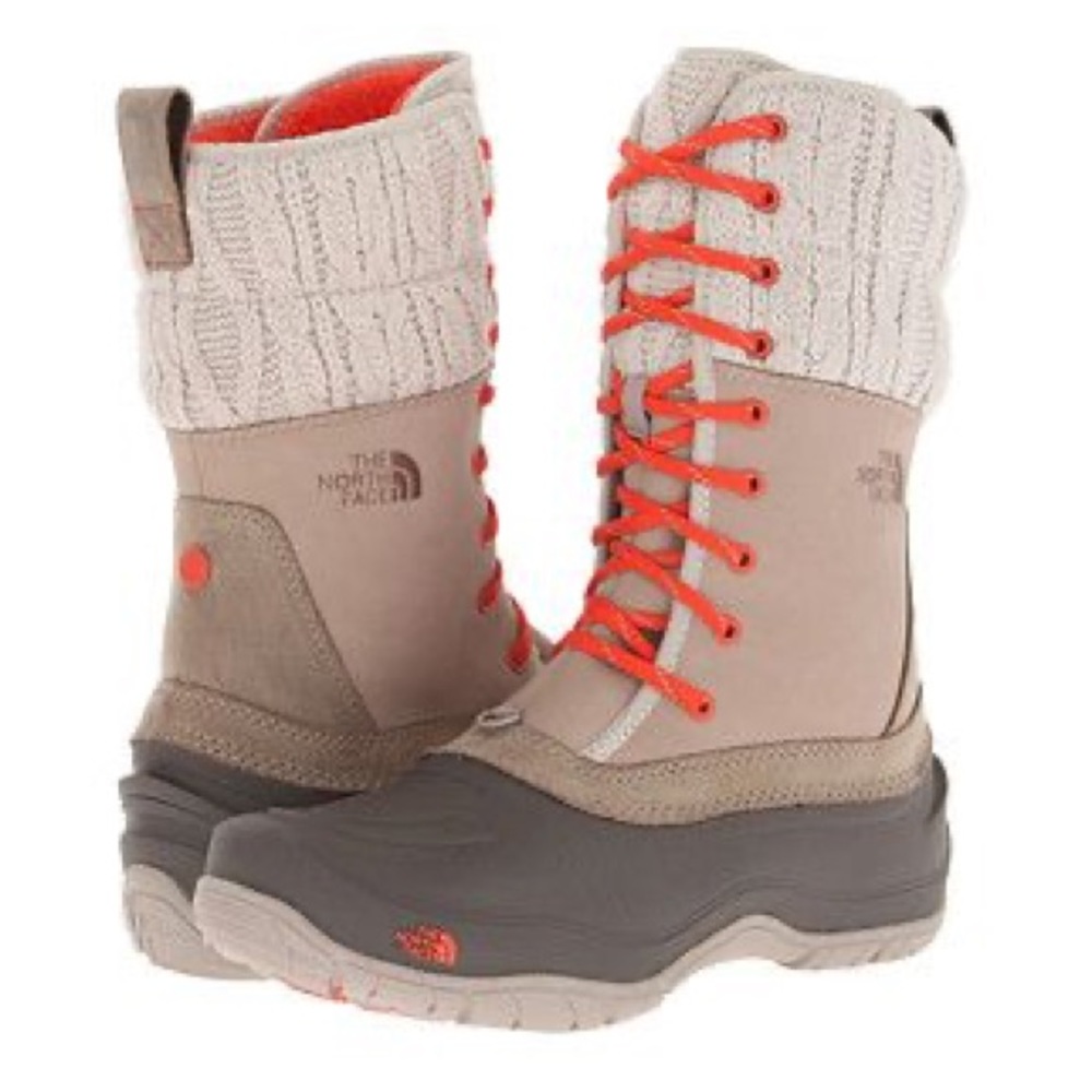 The North Face Shellista Lace Luxe Mid Vintage Khaki Spicy Orange